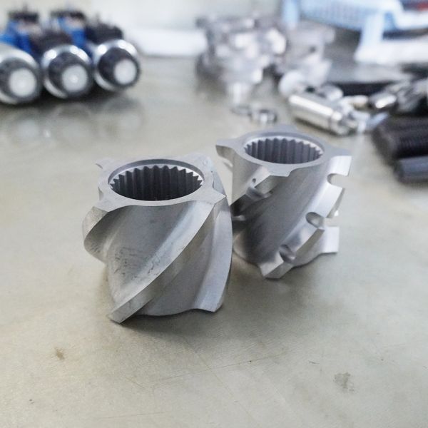Twin Screw Extruder Mixing Elements, SME ZME TME Special Threaded Segments for High Filled Compounding