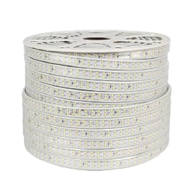 220V luz de tira conduzida flexível do brilho alto IP65 SMD 2835 impermeáveis