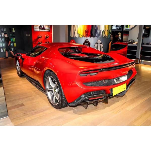 296 Ferrari Widebody Kit OEM Carbon Fiber Engine Guard Plate