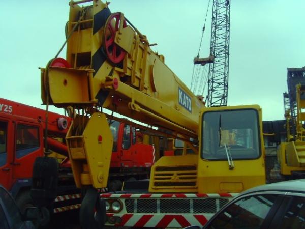 Used kato 25ton truck crane from japan