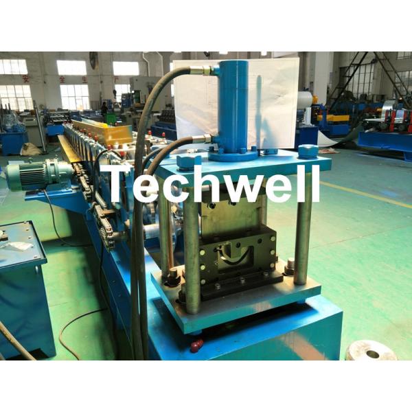 машина сточной канавы круга 15m/Min портативная с материалом PPGI алюминиевым фо