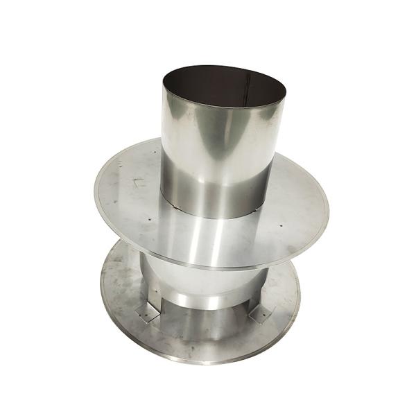 2.04kg Vented Chimney Flue Rain Caps Cover For Pellet Stove,