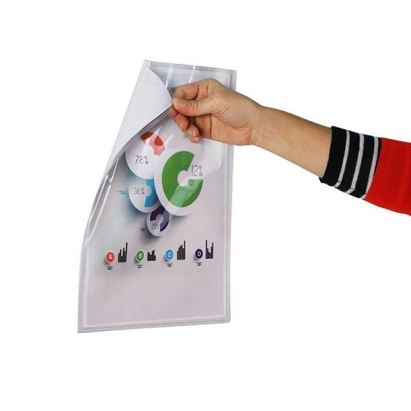 A4 Removable Document Holder Side Insertion File Display Pocket ODM RFP1904