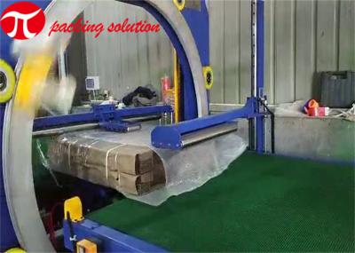 100r/Min Horizontal Wrapping Machine, eficiência elevada horizontal DustProof do envoltório do estiramento