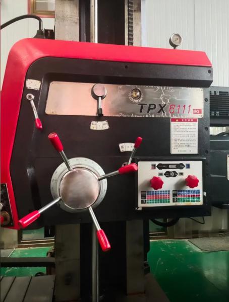 ZJ TPX6111B Horizontal Boring and Milling Machine With Digital Readout Device Steel Iron Drilling