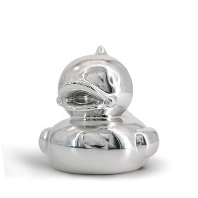 Electroplated Vinyl Figures Toys Non Phthalate PVC Duck Toys