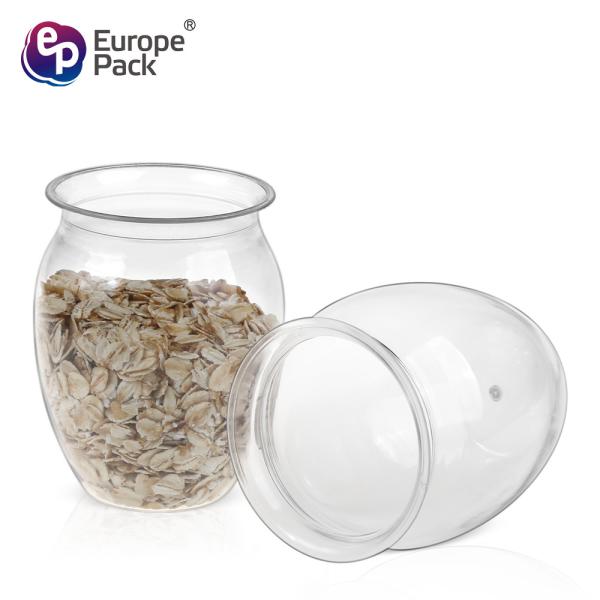 Hot-sale food grade clear PET  pudding cup disposable jelly cup ,plastic dessert cups  ice cream cups
