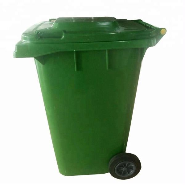 yellow plastic pedal waste bin with wheels plastic waste bin customize