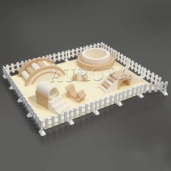 Safety Protection Kids Soft Play Equipment , Foam Soft Play With Ball Pit OEM