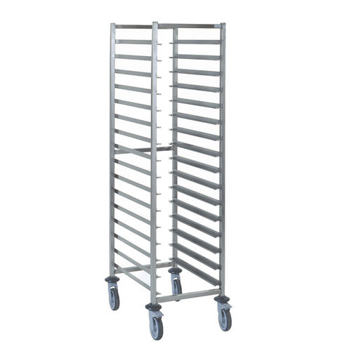 RK Bakeware China-40 Pan End Load Enclosed Bun / Sheet Pan Rack - смонтированный