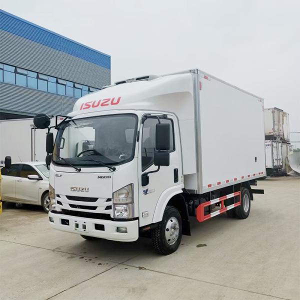 New Isuzu M600 Diesel Refrigerated Truck Manual Transmission EURO 5