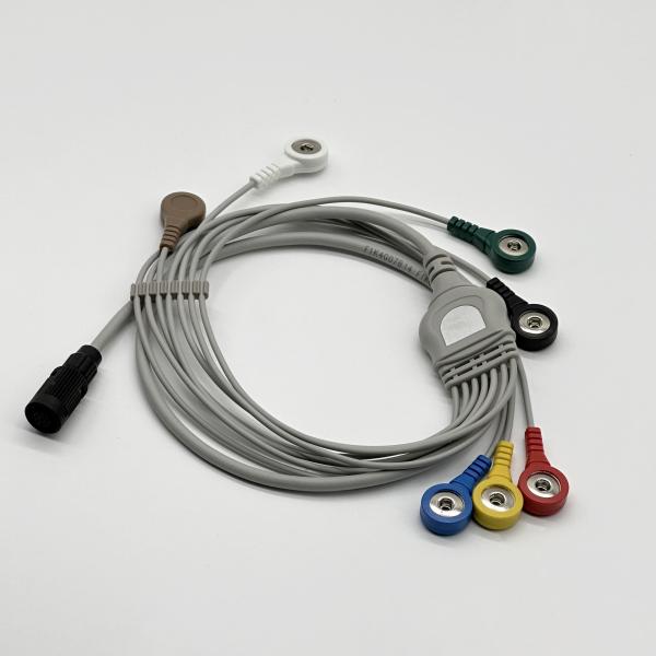 Valenta 8pin Holter ECG Recorder ECG Holter Cable MN-08