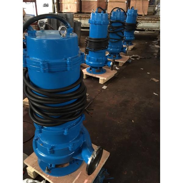 WQ Погружаемый насос для сточных вод 10m3/h -1300m3/h Сливный железный насос для сточных вод