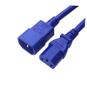 Электрический IEC расширительный кабель питания C13 C14 мужской и женский 16A 250V кабель