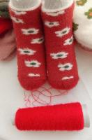 Fils de nylon à fourrure chaussettes chaussettes à fil de vison de laine pour chaussettes tricotage