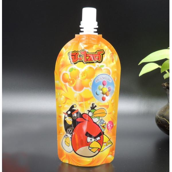 2 слоя Spout алюминиевой фольги жидкостного кладут загерметизированную ISO9001 стойку в мешки молока вверх по сумкам напитка