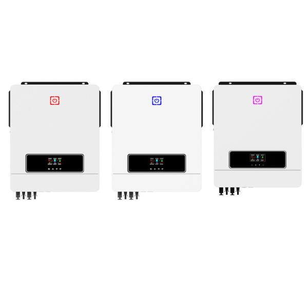 Hybrid Solar Inverter 10Kw Ip65 Pure Sine Wave 160A Mppt Pv Input Voltage Range 90-450 Vdc Solar Pump Must Inverter Must