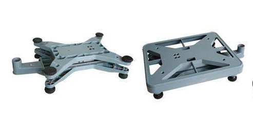 Échelle électronique en aluminium du banc 150kg de la structure 400×500mm