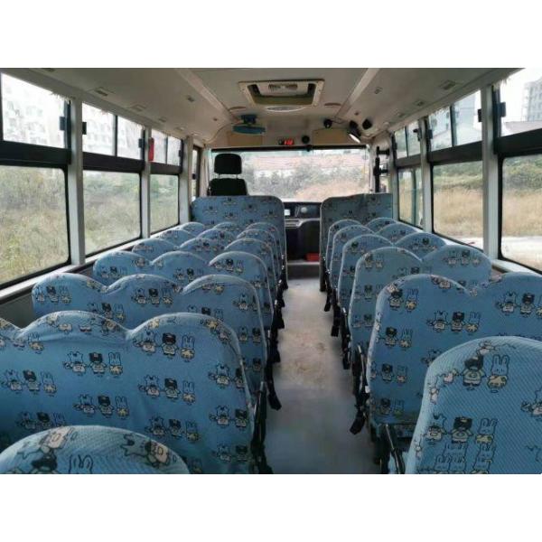 Used School Bus Dongfeng EQ6750 To-Yota Coaster 2018 30 Seater Bus Coach Bus Used 44 Seats