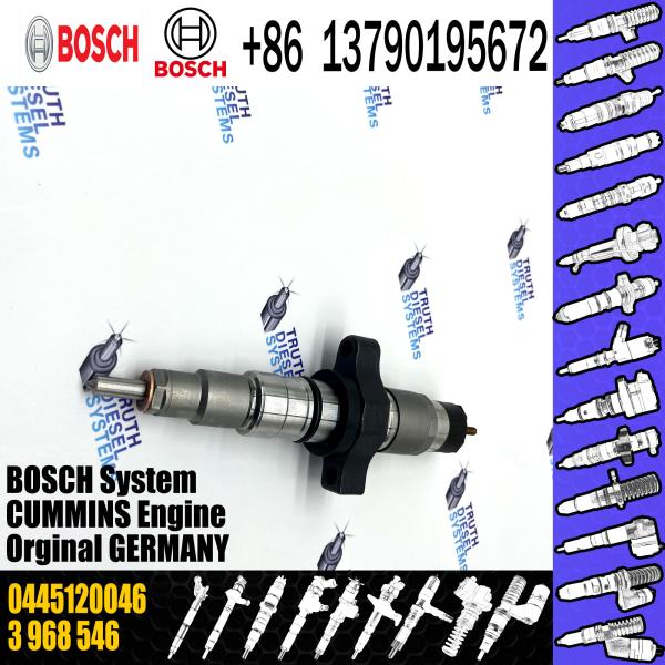 Diesel fuel Injector assembly common rail injector 0445120046 for diesel engine parts