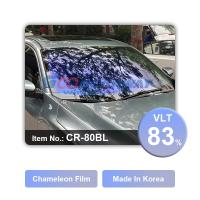 Filtro de tintura de camaleão da janela do carro 83% VLT Nano Cerâmica Solar de cor azul Tinta de camaleão