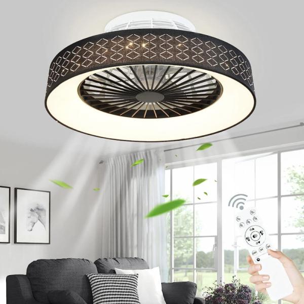 70W 570mm LED Fan Lights Adjustable Brightness Easy Installation For Bedroom