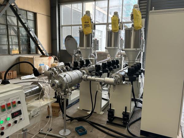 Plastic Single Screw Extruder Double Three Triple Layer PPR Irrigation Water Supply Energy Gas Plumb Hose Pipe Tube Extrusion Production Line