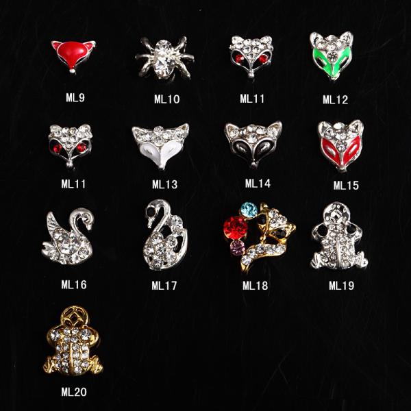 Rhinestone Alloy Nail Art Tips Nail Jewelry Decoration Accessories Nail TooL ML9-20