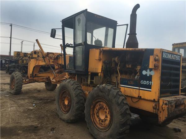                  Cost-Effective Origin Komatsu Motor Grader Gd511A Used Japanese Grader Komatsu Gd511 on Sale             