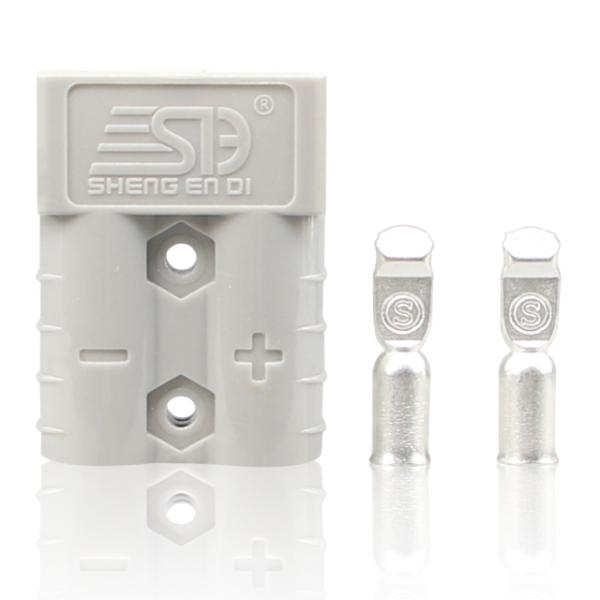 50 Quick 300mm Electric Wire Harness 600V Double Pole Connector