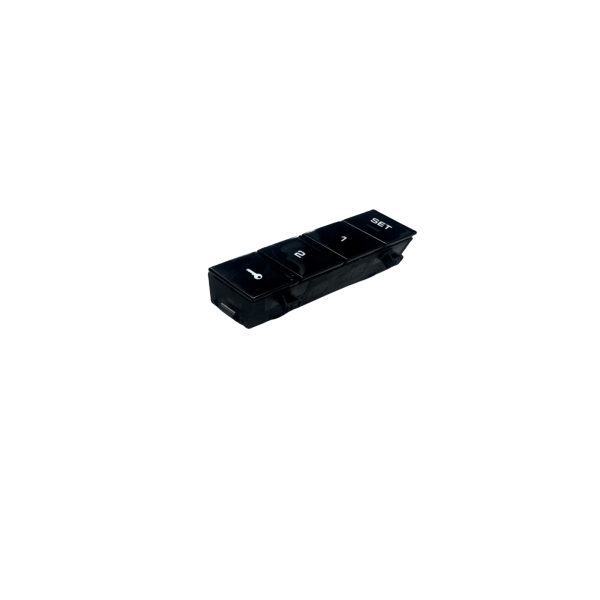New High Quality Panamera 971 Front and Rear Seat Memory Switch Power Seat Adjustment Button Bright Paint for Porsche