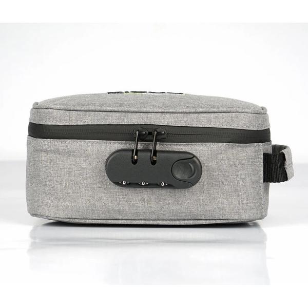 High Security Smell Proof Bags Polyester Fabric Compression Type With Zipper
