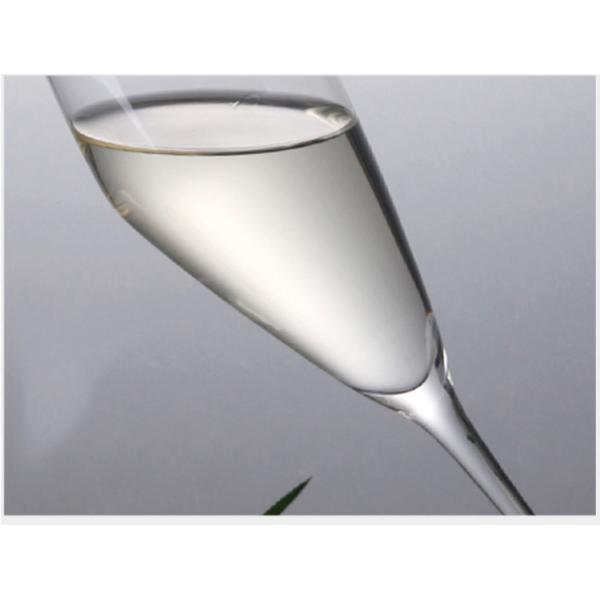 Роскошные стекла каннелюры Шампани кристаллических бокалов длинные происходить неэтилированные