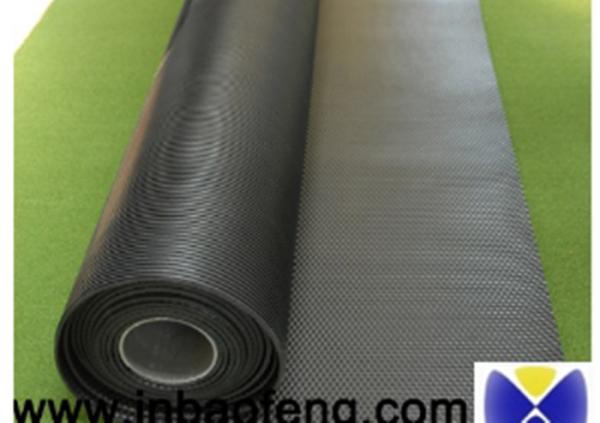 Da espessura de borracha das esteiras 12-25mm da tenda do cavalo das esteiras do gado preto anti oxidação