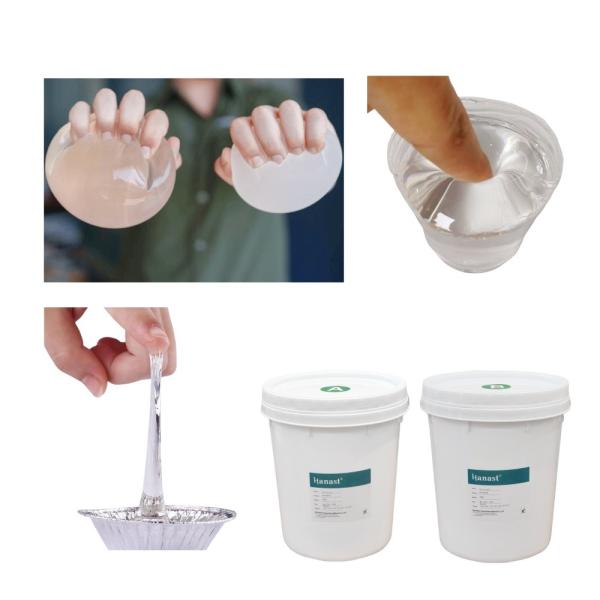 Medical Grade Silicon Breaststickers Lsr Molding Liquid Transparent Materials