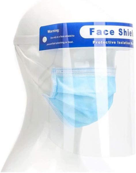 Anti Splash Chemical Face Shield , Full Face Safety Shield Reusable Protection From Droplets