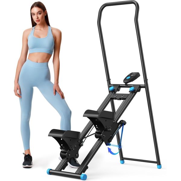 Stair Stepper with Handlebar , Stepper Climber Exercise Machine