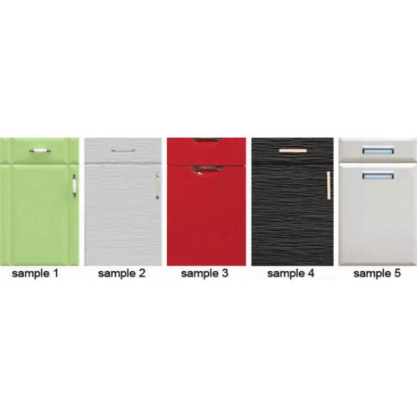 Professional Grey Modern Kitchen Cabinet Doors , Kitchen Wall Cupboard Doors