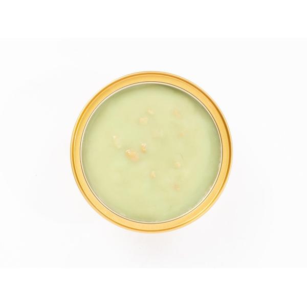 Crema de arroz de pistacho lista para comer después de abrir la tapa cero adición reemplazo de desayuno Esencia vegetal natural
