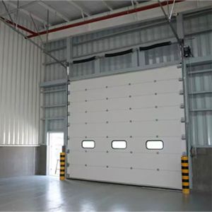 Robust Flexible Heavy-Duty Oversized Industrial Sectional Overhead Door For Large Facility Access