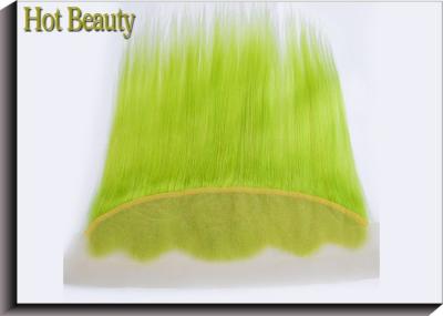 Full Cuticle Human Hair Lace Closure Straight For Salon Lace Size 4 X13
