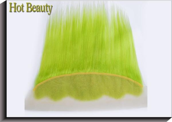 Full Cuticle Human Hair Lace Closure Straight For Salon Lace Size 4 X13