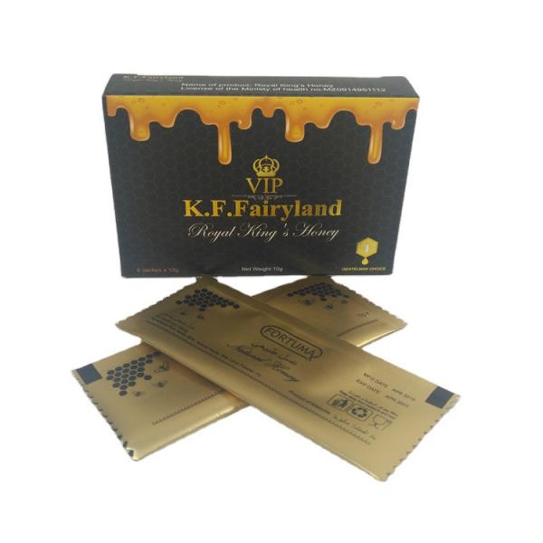 Gold Metallic Aluminum Foil Bag , Protein Powder Aluminum Foil Mylar OPP/VMPET/CPP