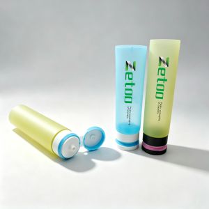 35ml - 110ml Customized Skincare Tubes With Soft Touch Flip Top Caps