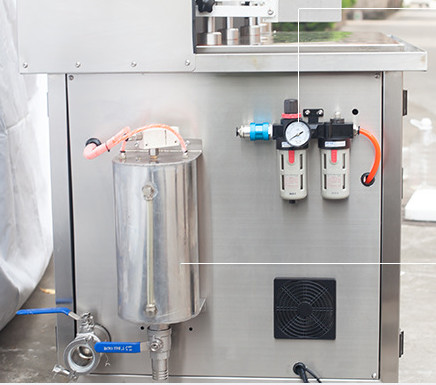 semi-automatic bottle/box oil sealing machine in business