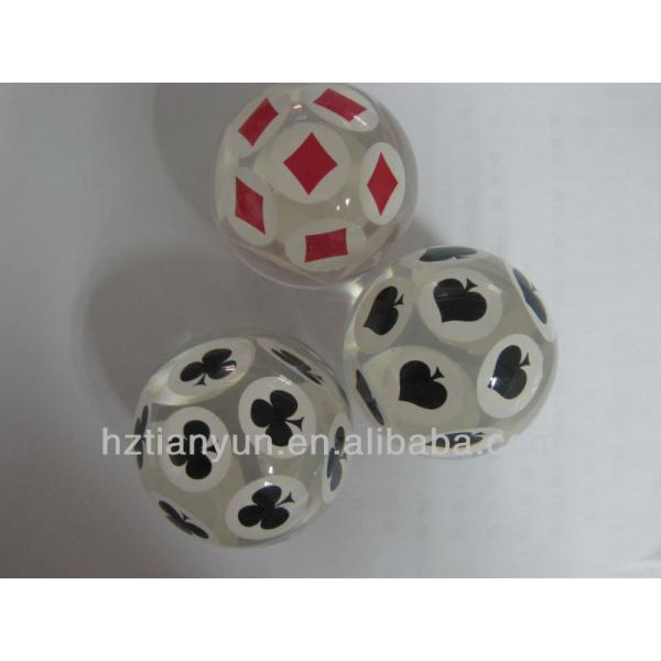 Шарик смолы цветка подарка дела, кристаллический акриловый вес бумаги