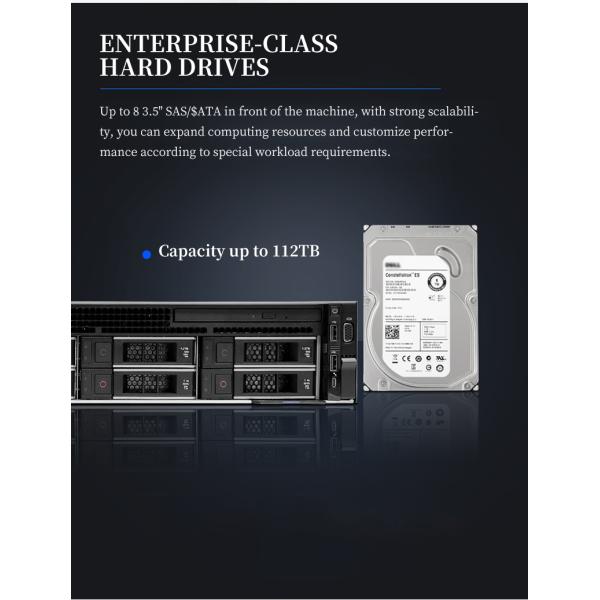 Производители Прямая продажа PowerEdge R440 Серверное шасси ПК Xeon процессор 4114