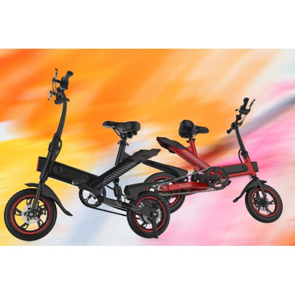 36V Electric Folding Road Bike Aluminum Alloy Frame Energy Saving Eco - Friendly