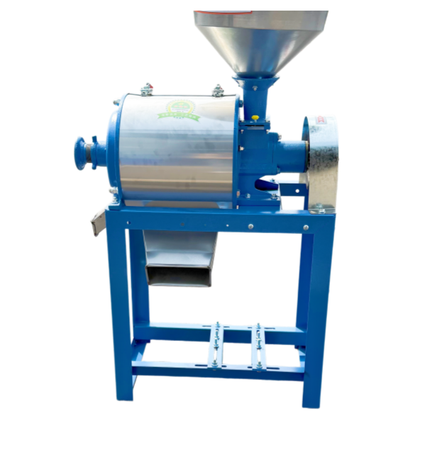 80kg/H Flour Mill Machine Rust Free Cereal Grinder Machine For Shop 3 Power Options
