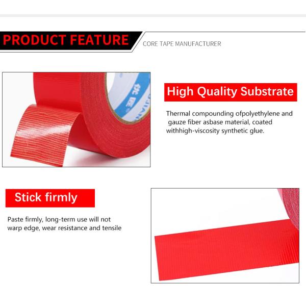 Custom Logo Wholesale Heavy Duty Clotch Duct Tape Waterproof Industrial Strength